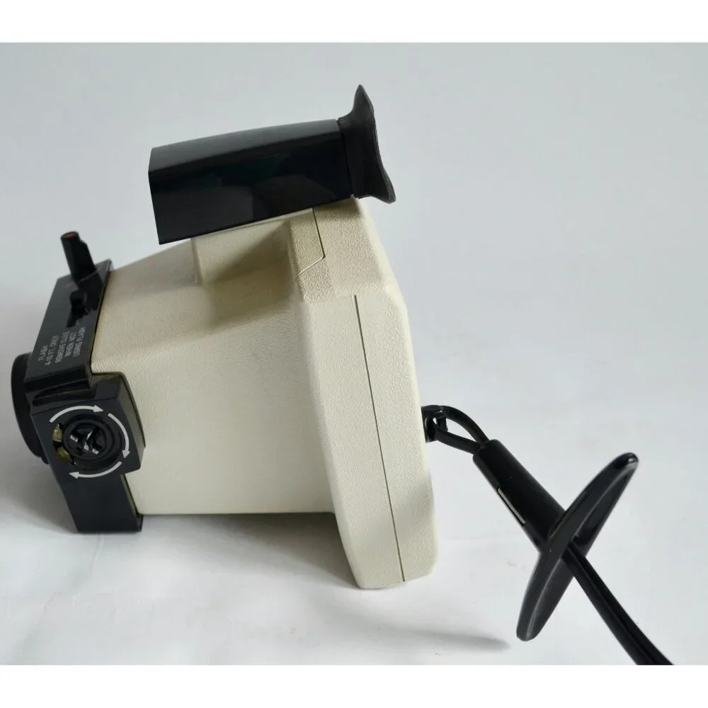 Polaroid Electric Zip Land Camera White Vintage UNTESTED